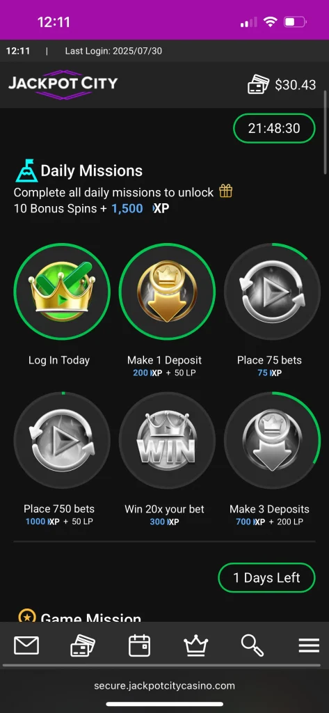 jackpot city casino game