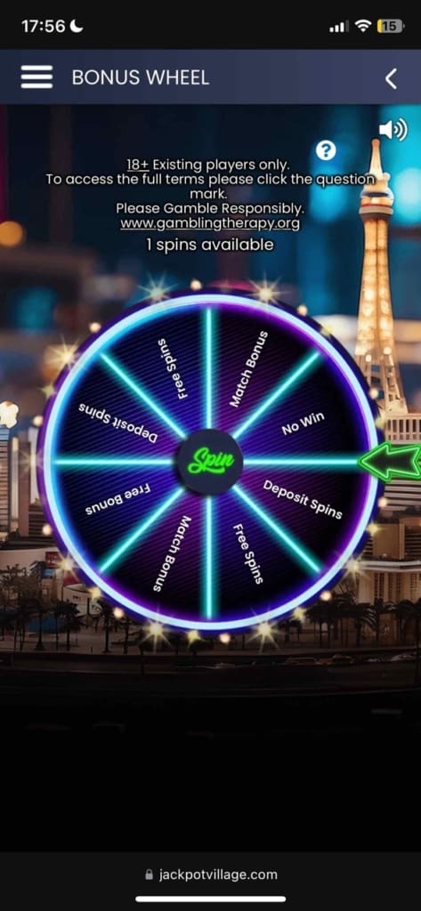 Jackpot Village bonus