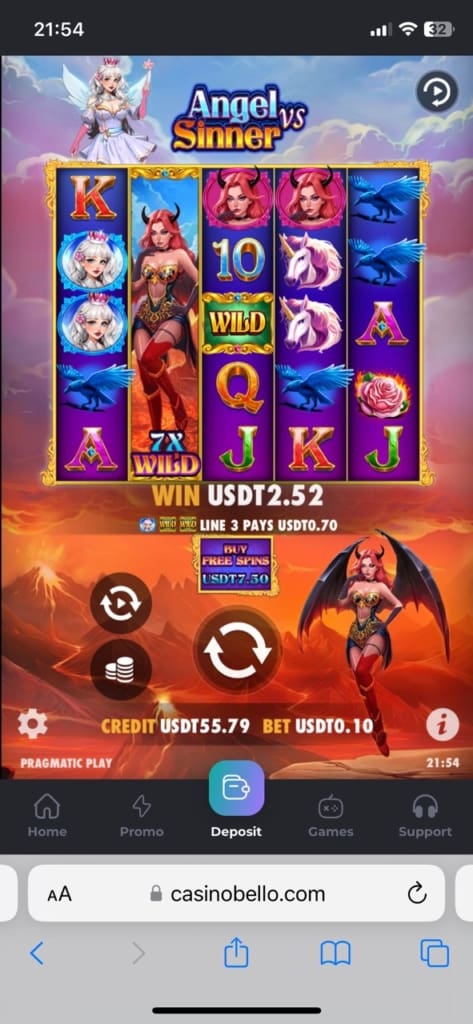 CasinoBello Casino Games