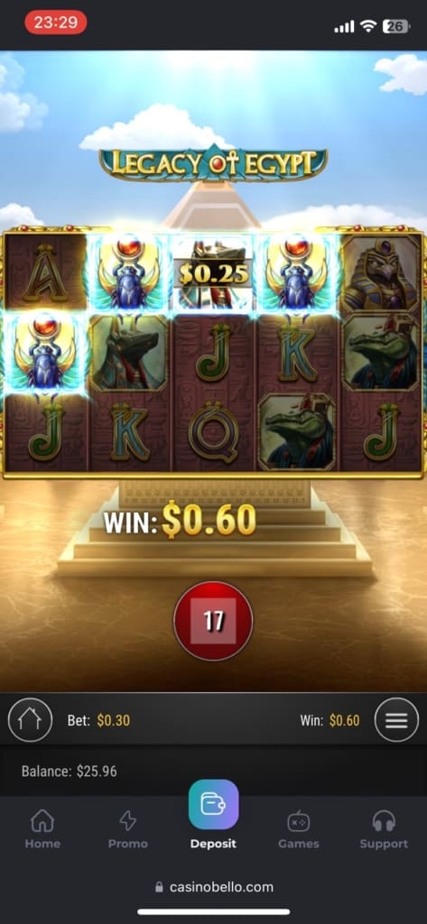 CasinoBello Casino Games