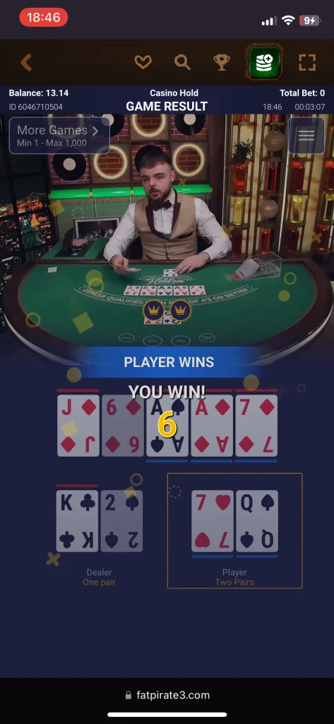 FatPirate Casino Game