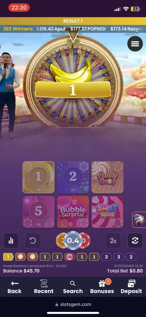 SlotsGem Casino Game