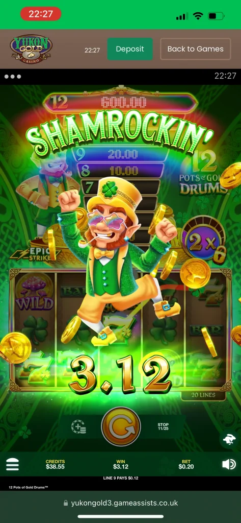 Yukon Gold Casino Game