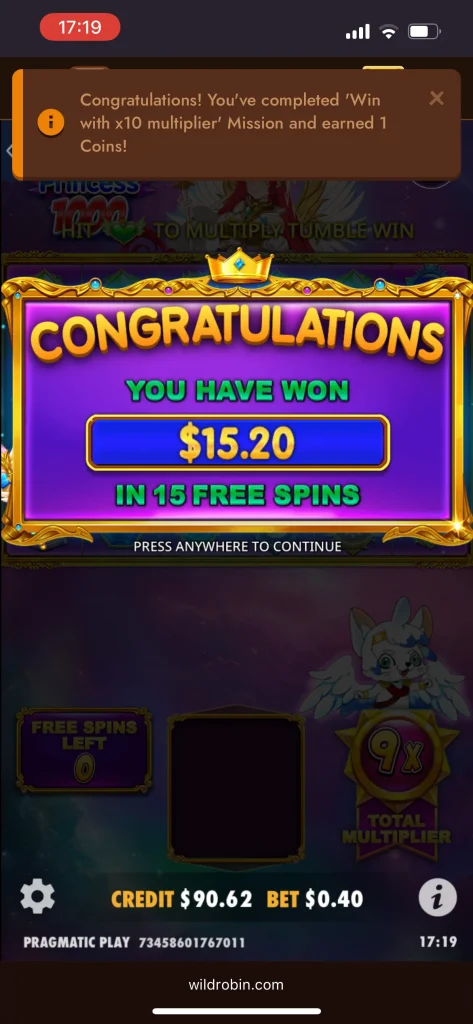 Wild Robin Casino game