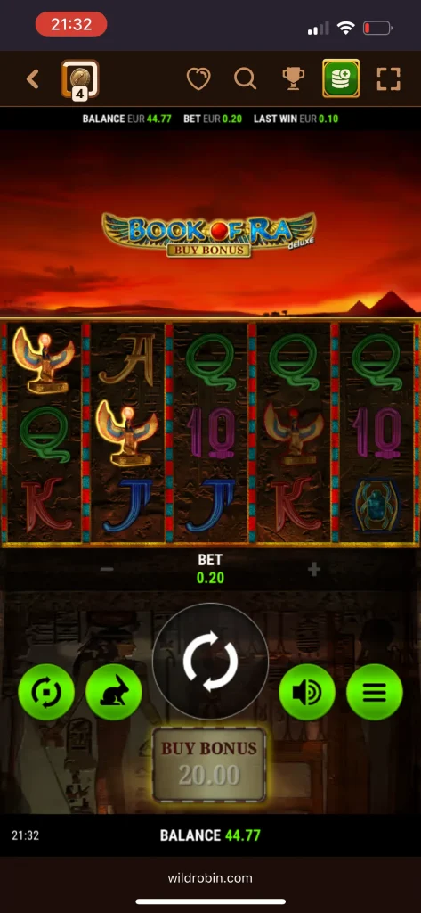 Wild Robin Casino game