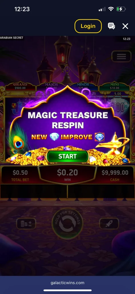 galactic wins casino win