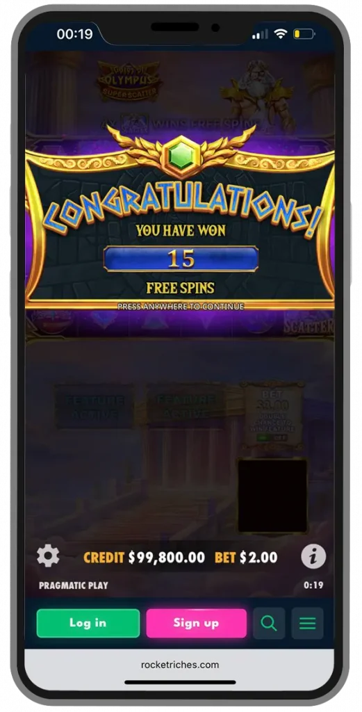 bonus buy gates of olympus