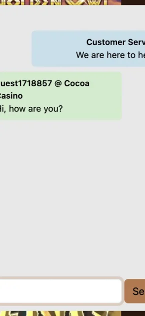 cocoa casino support