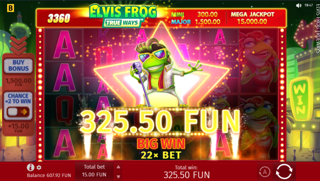 Elvis Frog TRUEWAYS Slot Review