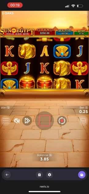 Reels.io casino game