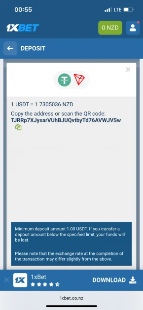 1xBet Casino Deposit