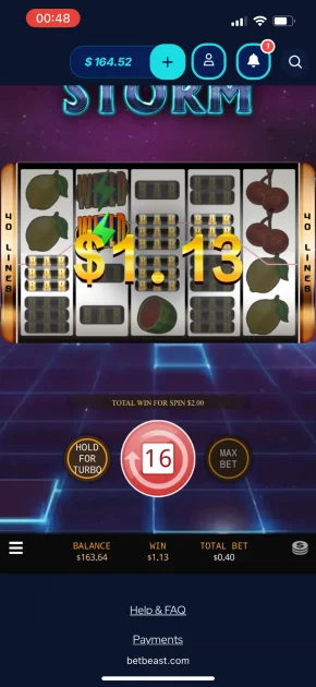 BetBeast Casino game