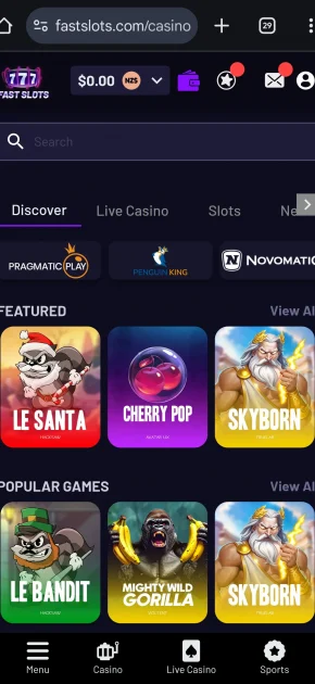 FastSlots Casino Games