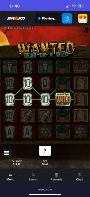 Razed Casino Game